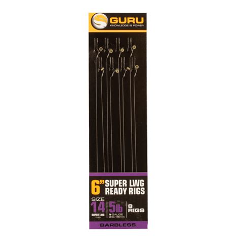 Guru Super LWG Ready Rigs Bodle Angling