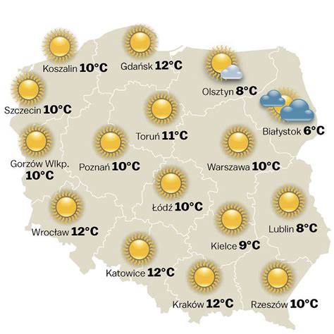 Pogoda Na Dzi Czwartek Marca R Nadal B Dziemy Cieszy Si