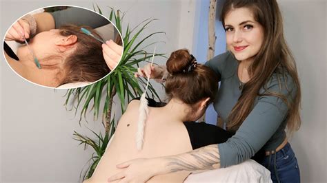 Asmr Back Tracing And Hair Play Kribbeln Wie In Der Kindheit Real