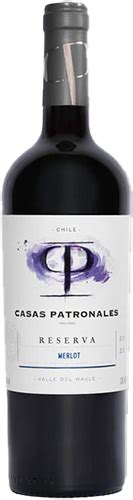 Casas Patronales Merlot Gran Reserva 2021 CAV Club De Amantes Del Vino