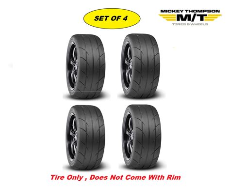 Mickey Thompson P305 35R20 ET Street S S 3402 R2 Compound Tire Set Of 4