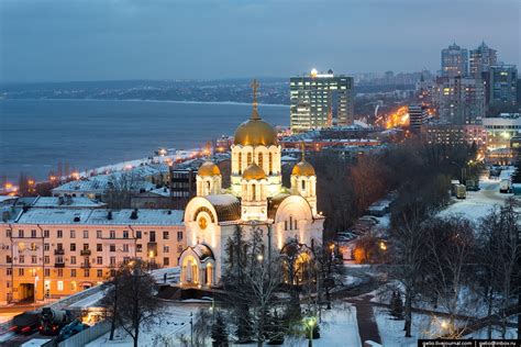 Samara city in winter time · Russia Travel Blog