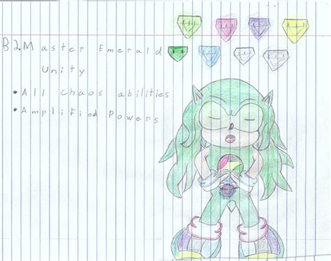 Master Emerald Sonic by BlazingBlueflash on DeviantArt