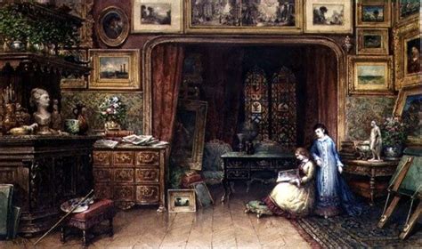 The Artists Studio By William Wyld Buy Fine Art Print