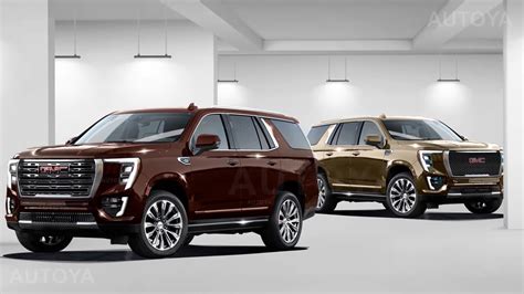 Refreshed 2024 Gmc Yukon Denali Imaginatively Portrays Its Goodies From Inside Out Autoevolution