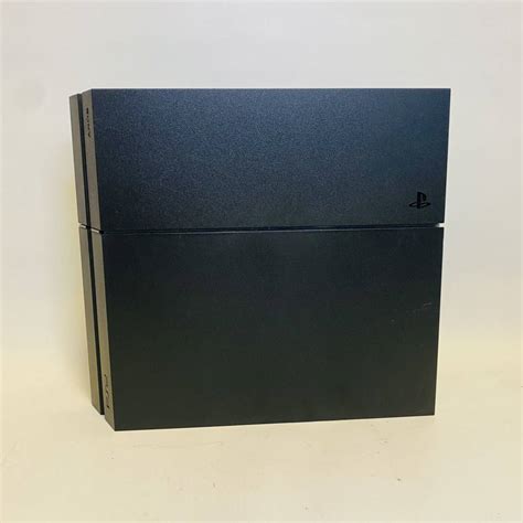 【やや傷や汚れあり】動作確認済み Playstation4 本体 Cuh 1200a ジェット・ブラック ソニー Sony Ps4 動作品