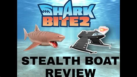 Roblox Sharkbite Stealth Boat Review Youtube