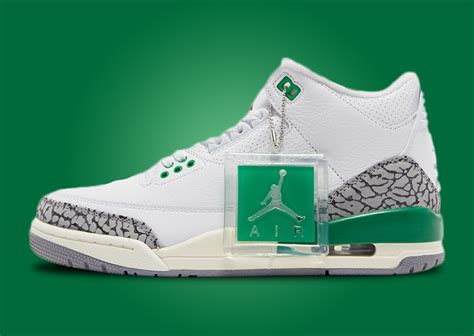 Official Look At The Women S Exclusive Air Jordan 3 Retro Lucky Green