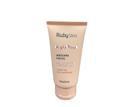 M Scara Facial Argila Rosa Ruby Rose Hb Bem Mulher Maquiagens