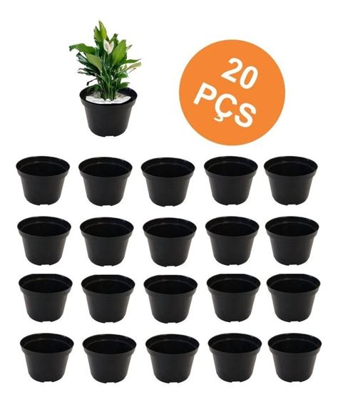 Kit De Vasos Potes P Plantas Flores Pl Stico Op O Tamanhos Mercadolivre