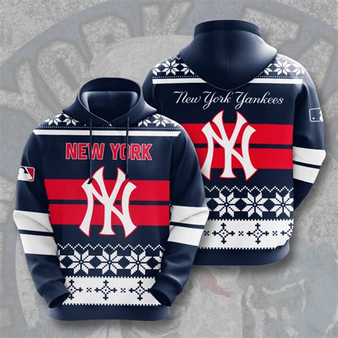 MLB New York Yankees 3D Hoodie V11 - Sportswear For Fans