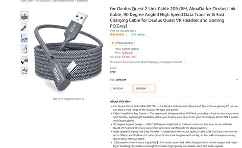 Oculus Link cable thoughts? : r/OculusQuest2