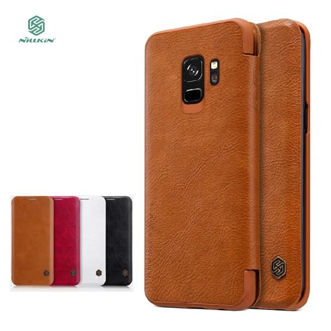 Nillkin Qin Flip Case For Samsung Galaxy S9 Cover Protector For Samsung S9 S9 Plus Phone