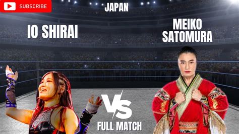 Behind The Curtain Women S Watch Along Io Shirai Vs Meiko Satomura