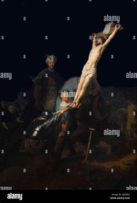 Raising Of The Cross Rembrandt Hi Res Stock Photography And Images Alamy