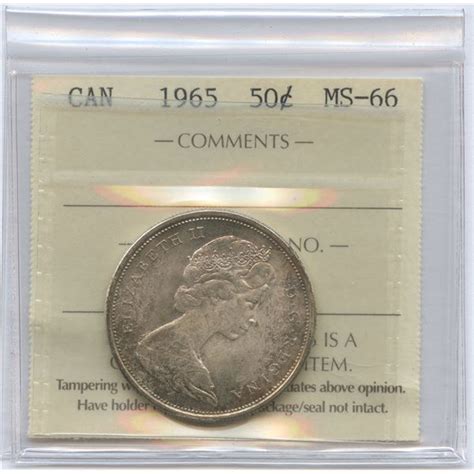 1965 Fifty Cents Geoffrey Bell Auctions