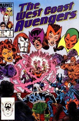 The West Coast Avengers Annual Marvel Comics Comic Book Value And