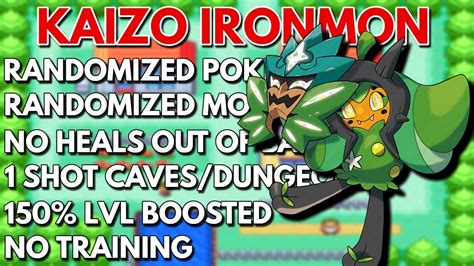 FireRed NATDEX Kaizo Ironmon Attempt 1 YouTube