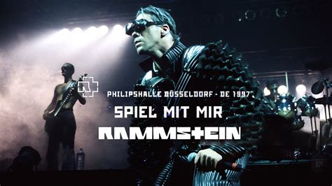 Rammstein Spiel Mit Mir Live Philipshalle D Sseldorf Youtube