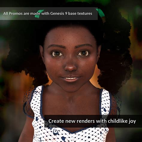 Child Morph For Genesis 9 Daz Content By Lunas20