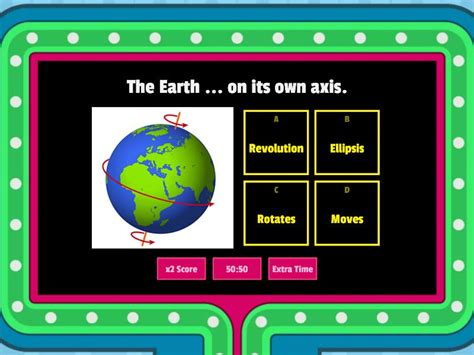 Kepler's Laws - Gameshow quiz