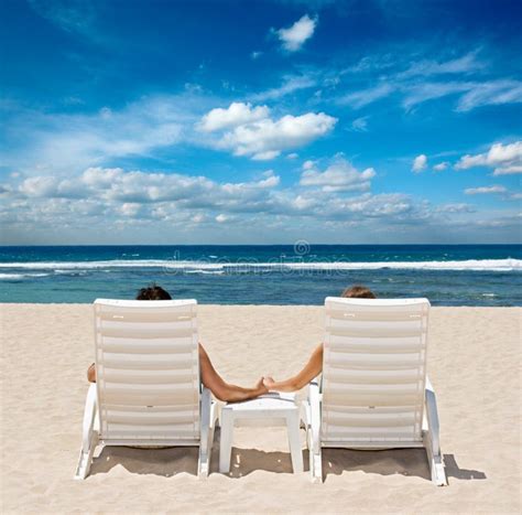 Beach Chairs Hawaii Stock Image Image Of Chairs Table 13991693