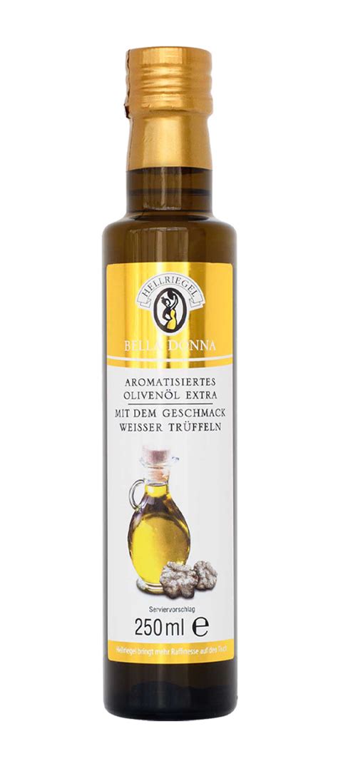 Hellriegel Natives Oliven L Extra Aromatisiert Mit Wei Em Tr Ffel Ml