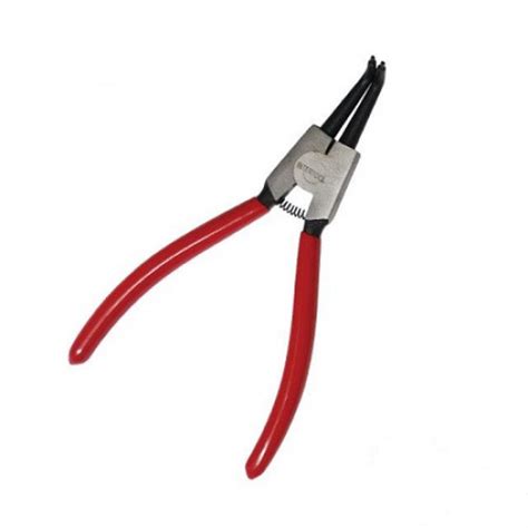 ЩИПЦЫ ДЛЯ СНЯТИЯ СТОПОРНЫХ КОЛЕЦ ИЗОГНУТЫЕ НА РАЗЖИМ 180ММ Intertool HT ...