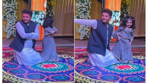 Viral Video Father Daughter Duo Dance To Ladka Hai Deewana