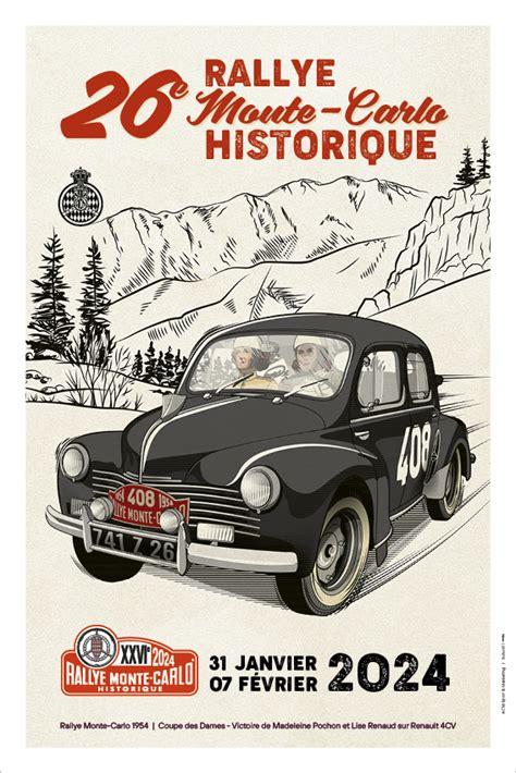 26th Rallye Monte Carlo Historique Automobile Club De Monaco