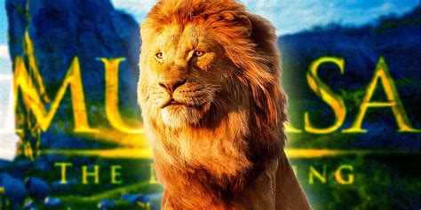 Disneys Mufasa Movie Features A Refreshing Change That Wasnt Possible