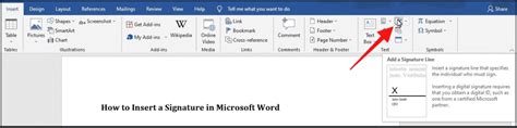How to insert signature in word as a picture - worksolpor