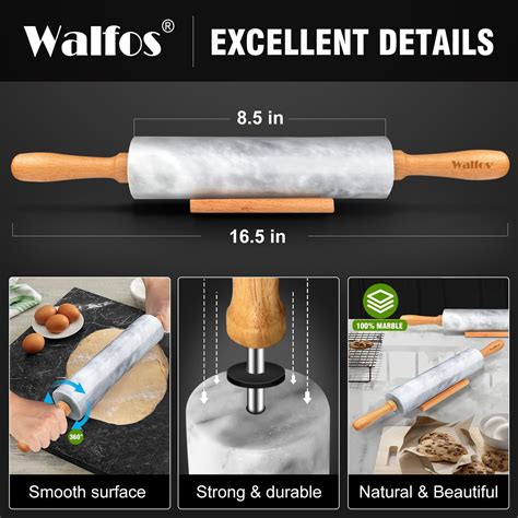 Versatile Marble Rolling Pin For Effortless Baking So Yummy Video