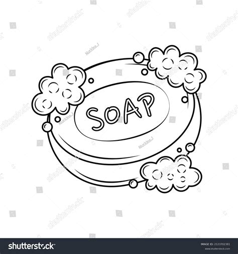 Soap Coloring Page