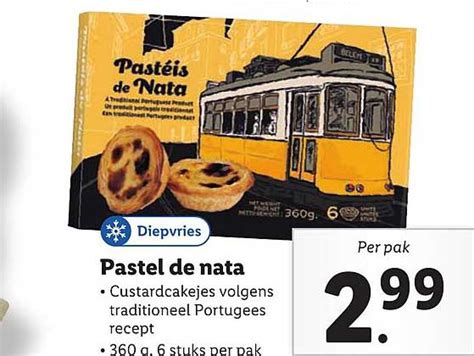 Pastel De Nata Aanbieding Bij Lidl Folders Nl