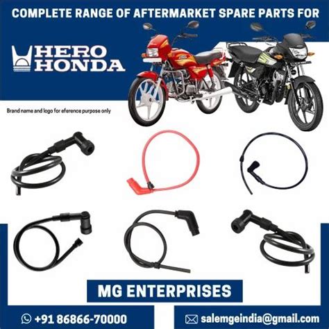 Plug Wire Assembly For All Hero Honda Motorcycles At Rs Piece