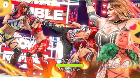 ⚡wwe 30 Womens Royal Rumble 2023 Wwe 2k22 New Updated Attires