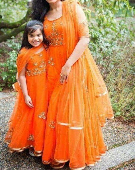 Mother And Daughter Matching Outfits For Wedding Party K4 Fashion