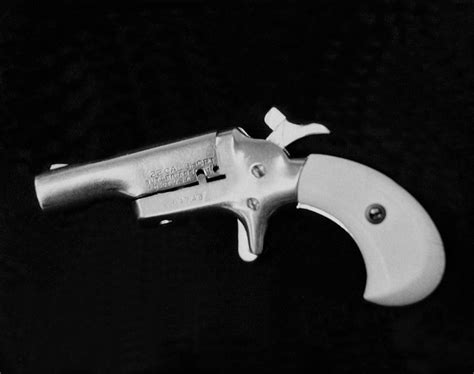 Old 22 Caliber Derringer Photograph By Underwood Archives