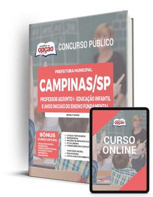 Baixe Apostila Pdf Apostila Pref De Campinas SP 2023 Prof Adjunto I