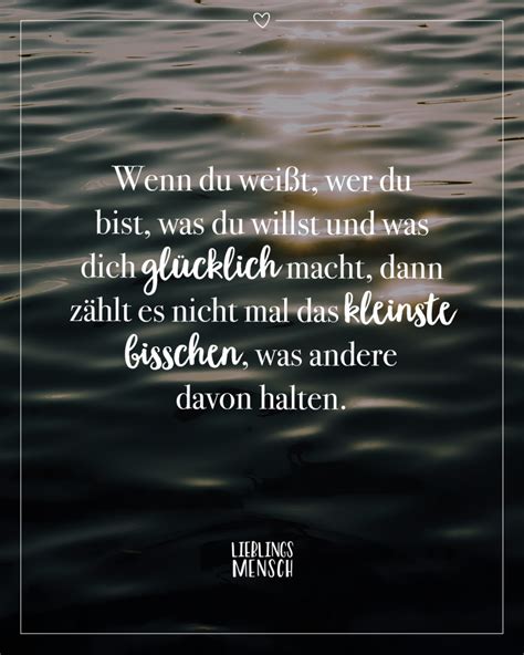 Spruch Gluecklich Klein Visual Statements