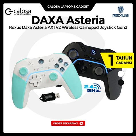 Jual Rexus Daxa Asteria Ax V Wireless Gamepad Joystick Original