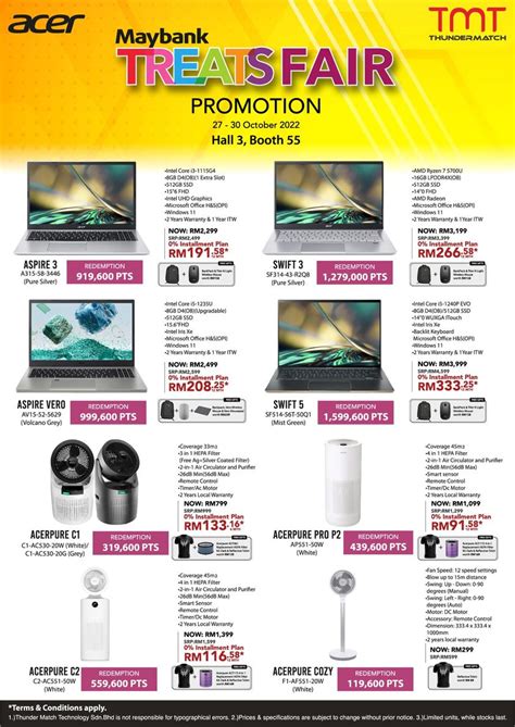 oct  tmt maybank treats fair everydayonsalescom