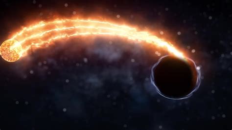 Black Hole Seen Sucking Star Like Its Spaghetti Youtube