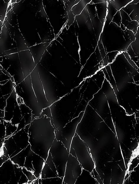 Premium Photo Black Marble Texture With White Veins