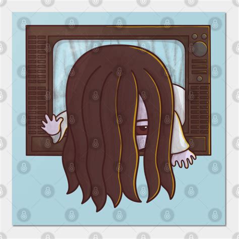 Sadako Chibi The Ring Sadako Posters And Art Prints Teepublic