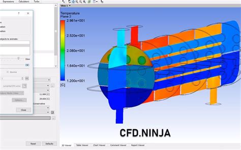 Ansys Cfx Heat Transfer Fluidsolid Cfdninja