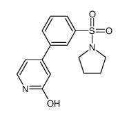 Cas Pyrrolidin Ylsulfonylphenyl H Pyridin