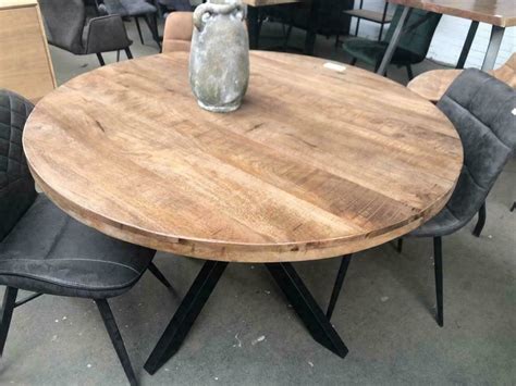 Ronde Eettafel Mangohout Euro Sale Wk Home Wk Home