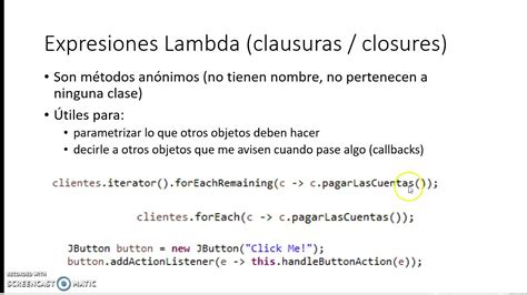 Expresiones Lambda YouTube